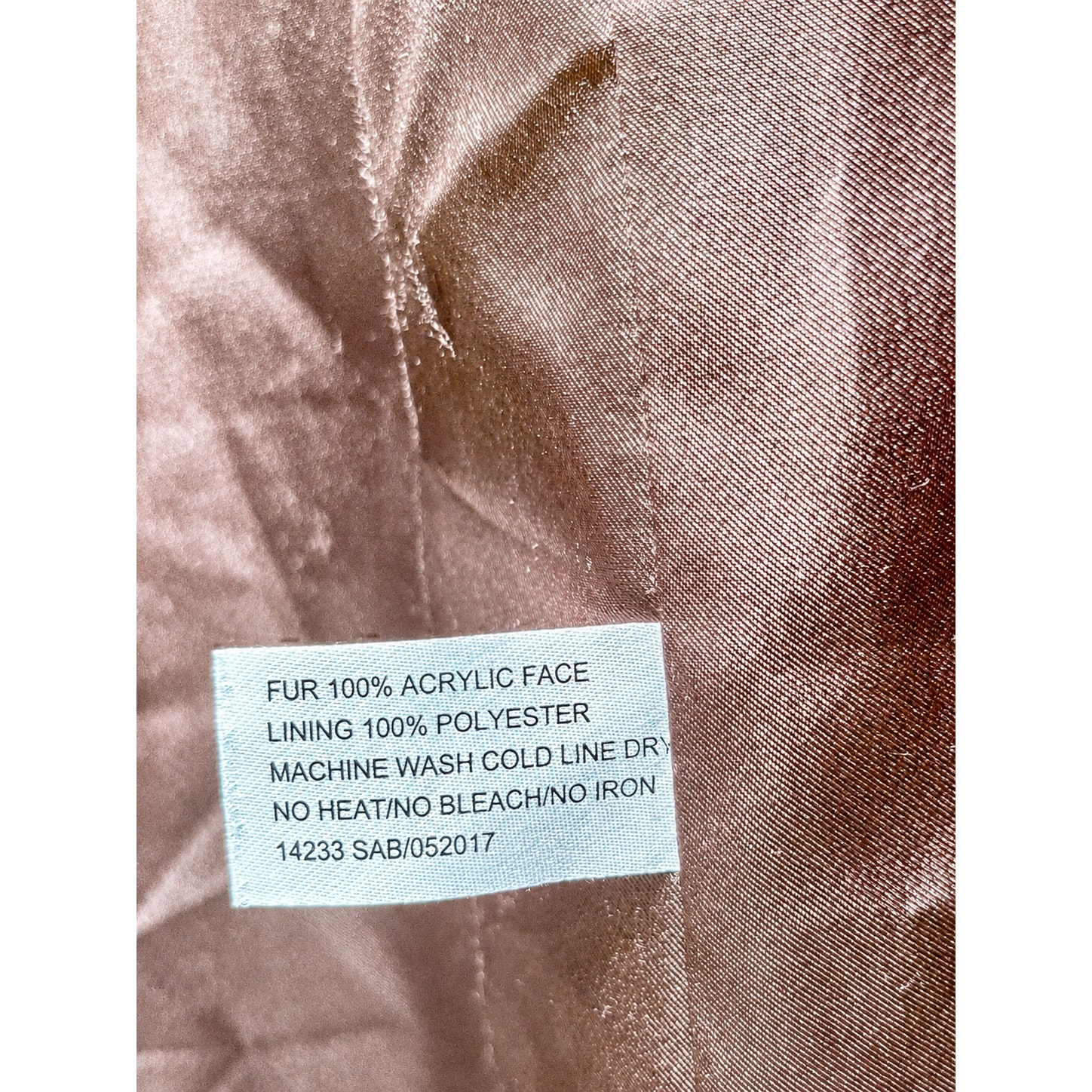 Donna Salyers Fabulous Furs Brown Faux Fur Longline Vest Size Medium — image 6 of 6